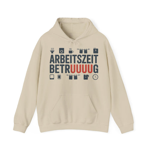 Arbeitszeitbetruuuug Hoodie – Lustiger Kapuzenpullover | Büro & Homeoffice Geschenk